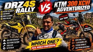 The odd DRZ4S Review | DRZ4S Rally vs KTM 300 XCW 2 Stroke Adventurized