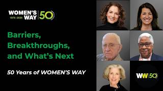 50 Years of WOMEN'S WAY: Barriers, Breakthroughs, and What's Next