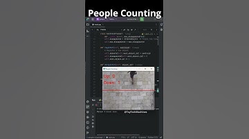 People Counting Moving Up and Down