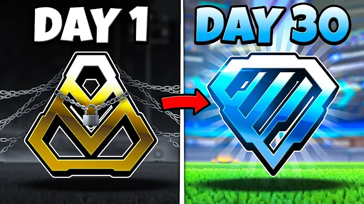 How Anyone Can Get DIAMOND In 30 Days... ROCKET LEAGUE