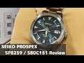 SEIKO Prospex  SPB259J1 / SBDC151 review セイコー プロスペックス SBDC151 開封動画