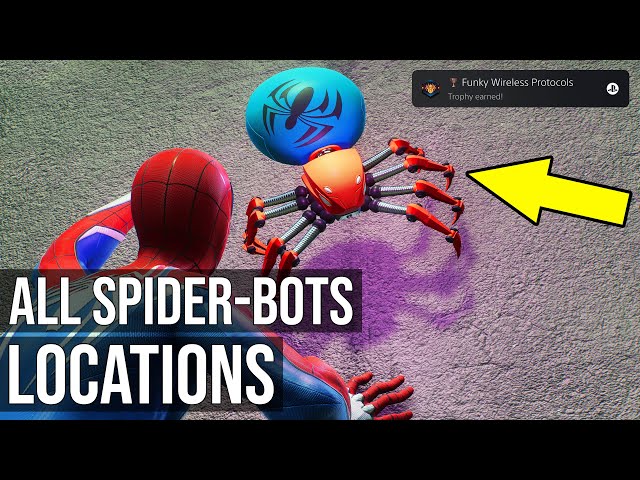 Spiderman 2 - Solve The Spider Bots' Origin - Funky Wireless Protocols Trophy  Guide (PS5) 