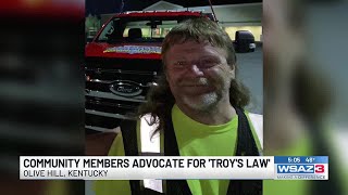 Community members advocate for 'Troy's Law'