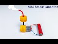 How to make simple smoke machine at home with motor  diy mini smoke machine for rc car