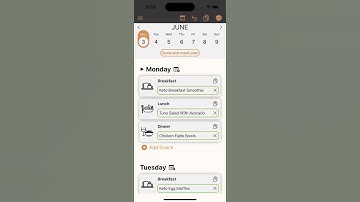 Connect with your partner to share your meal planning in real-time