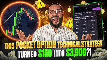 THIS POCKET OPTION TRADING STRATEGY TURNED $150 INTO $3,900?! BINARY OPTIONS TUTORIAL