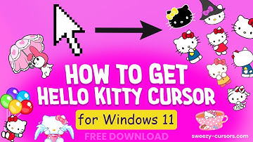How to Get animated Hello Kitty cursor for Windows