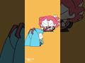リベンジ! #かてらざわ #初音ミク #重音テトsv #イラスト #animation #shorts