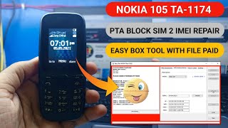 Nokia 105 Ta-1174 Pta Block Imei Repair Only Sim 2 -1174Imeirepair -Tech