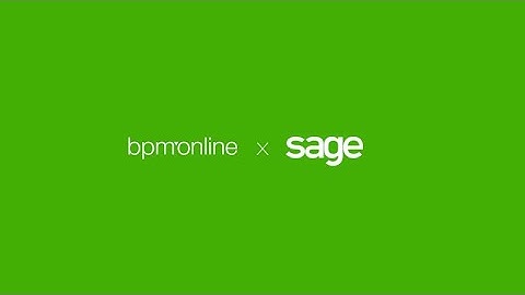Sage Integration with bpm