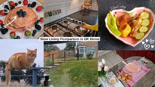 Slow Living Simple Routine in UK Home | Rainy summer | Traditional cooking, Summer baby problems☀️