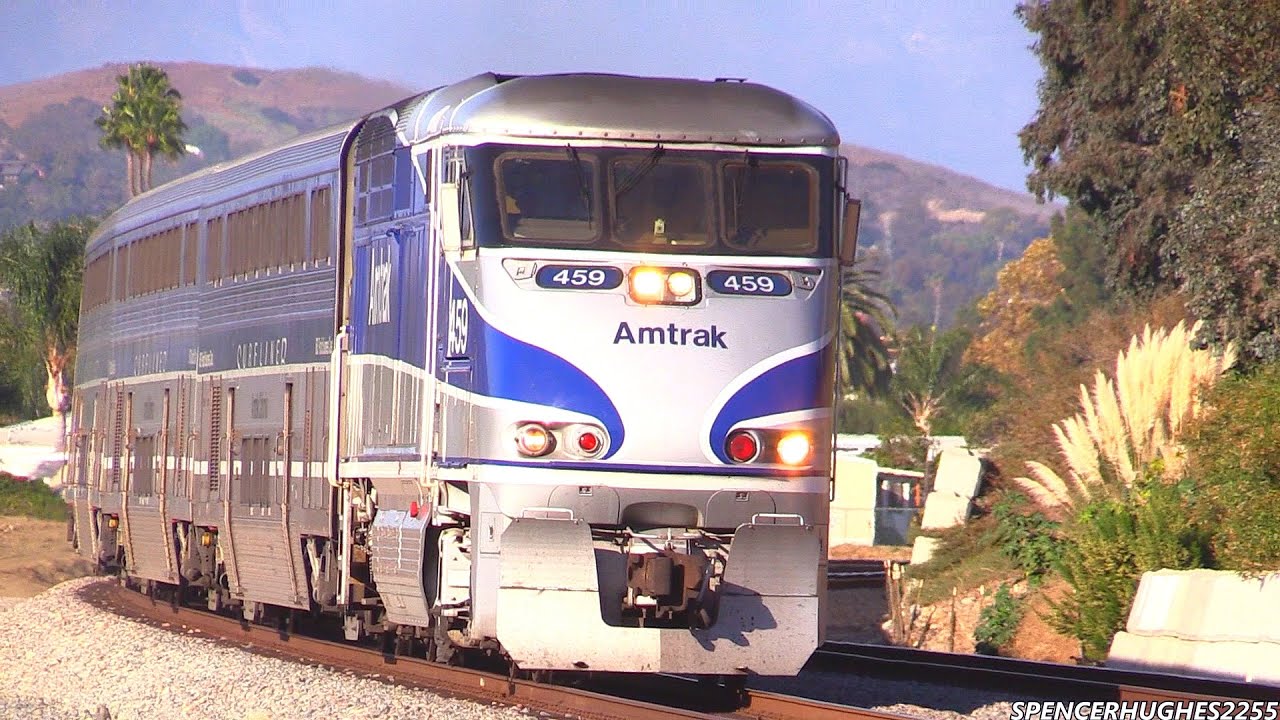 Trains in LA, Santa Barbara & South Orange County (September & October 2014)