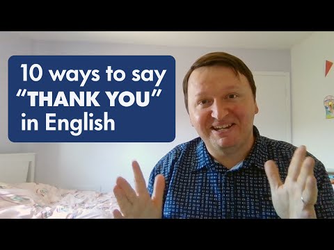 Wideo: Doceniasz oznacza dziękuję?