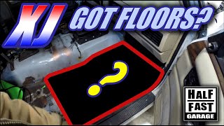 1996 Jeep Cherokee XJ Floor Repair - Crappy Welder + Homemade Floor Pans? + More!