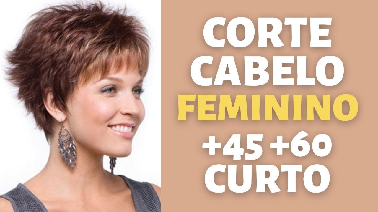CORTES DE CABELOS CURTOS FEMININOS +45-60-70 ANOS (CORTE CABELO SENHORA REPICADO DICAS) LISA BELEZA