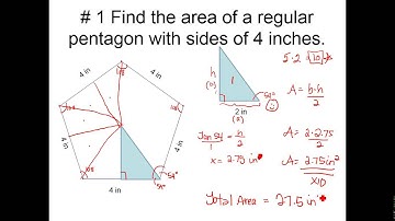 Area of Regular Polygons Video