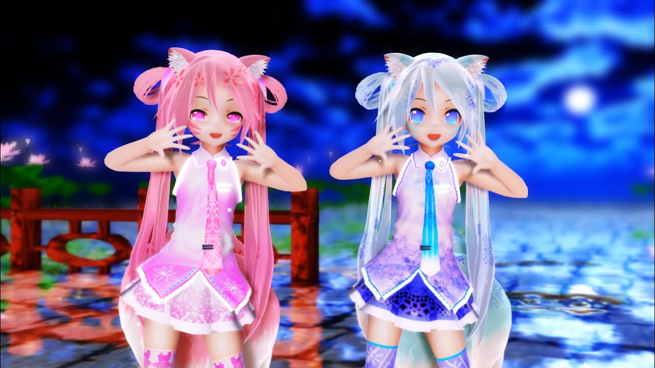 【MMD】九尾蘿莉之初音未來 - 極樂淨土 Gokuraku Jodo