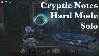 WE GOT THE SECRET ROOM AGAIN!! | Time Raiders Crossover | Cryptic Notes Hard Mode | IdentityV