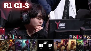 LGD vs NIP - Game 3 | Round 1 S14 LPL Summer Playoffs 2024 | LGD Gaming vs Ninjas in Pyjamas G3 full
