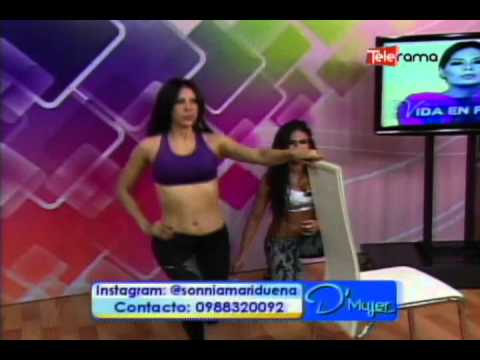 Rutina de ejercicios utilizando una silla