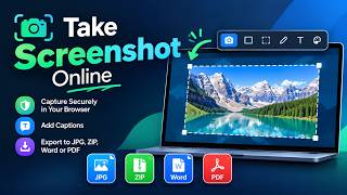 How to Take a Screenshot Online & Add Text Instantly (No Software!) screenshot 1