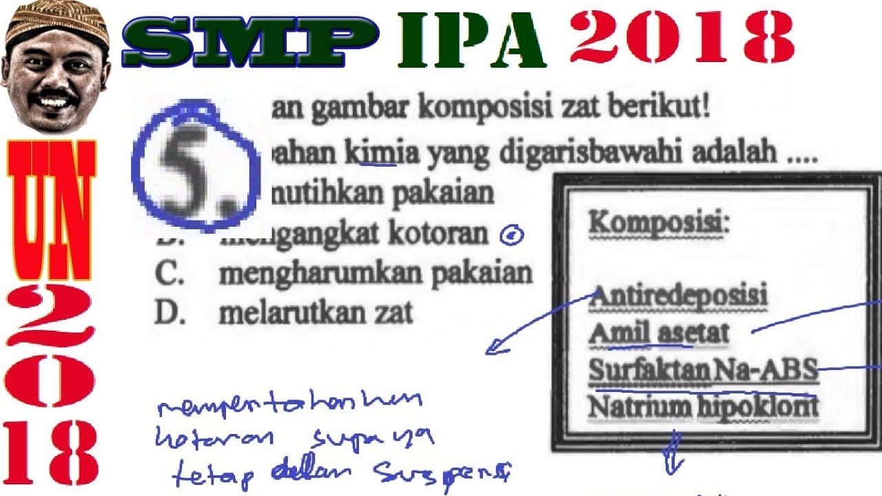 pembahasan soal UNBK IPA un smp 2022 no 05 fungsi 