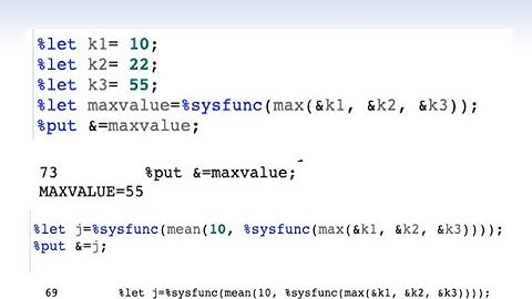 SAS Macro Series Part 7b :Evaluation, %sysfunc and Text based Macro functions