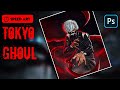 KANEKI (TOKYO GHOUL) SPEED PAINTING