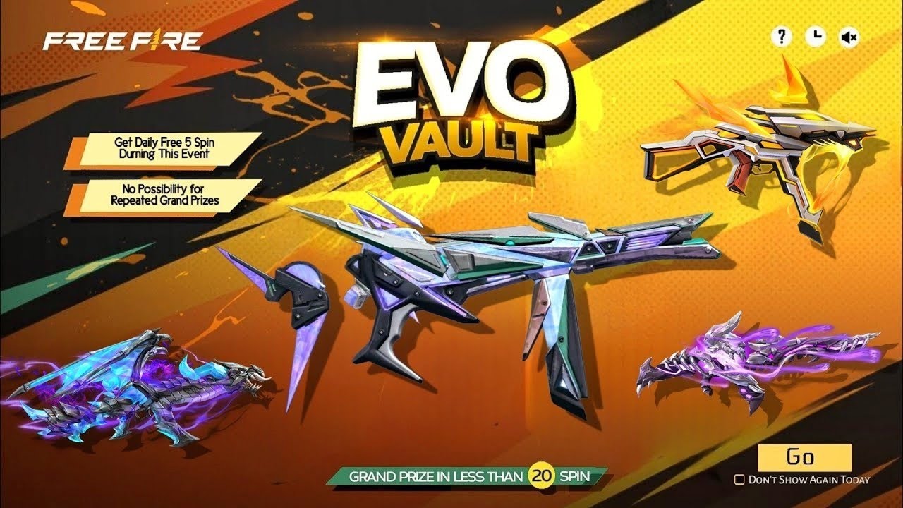 Fire Valut 2 March Evo Valut Event 100% Confirm Free Fire ๐คฉ๐ฅ Next Evo Valut Event ...