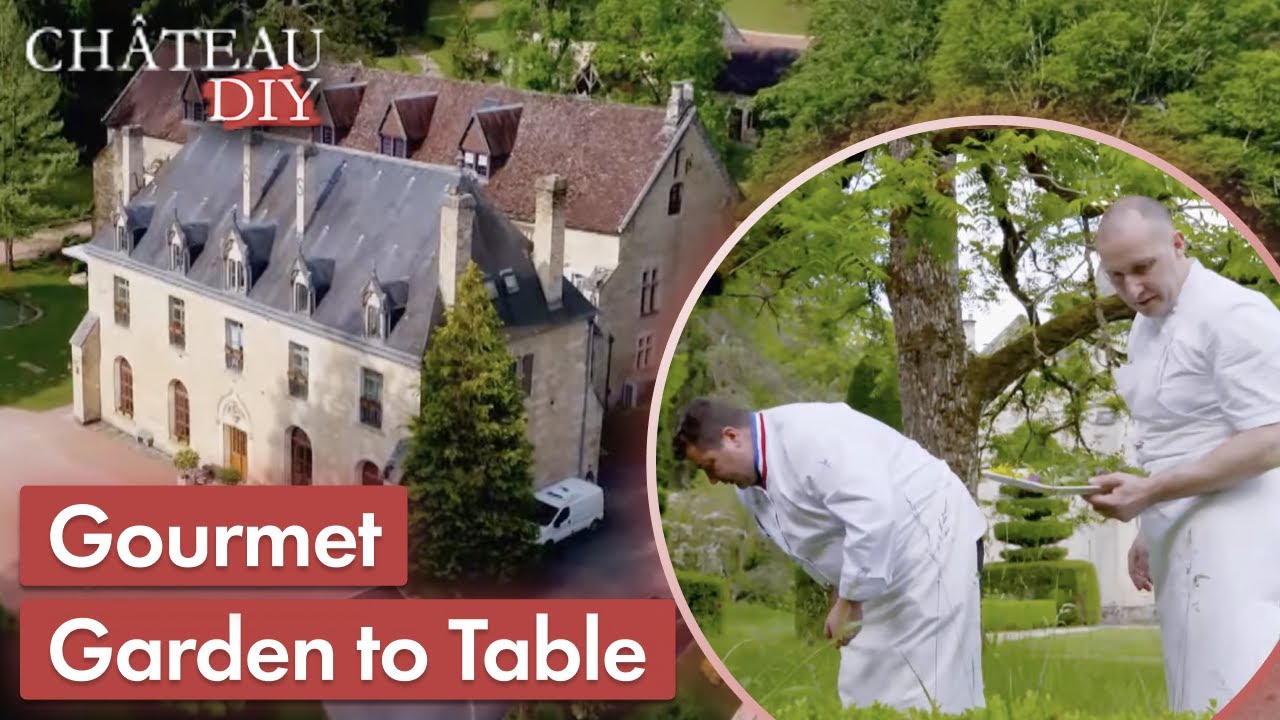 Шеф-повар из Бургундии переосмысливает меню Chateau | Побег в Chateau своими руками