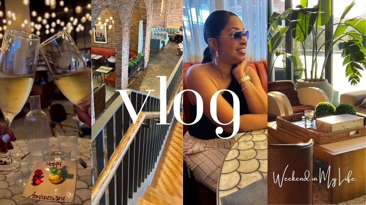 Видеоблог | Обзор и экскурсия по отелю Arlo, ужин в честь годовщины, модный ресторан для бранча |...