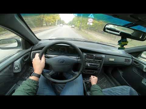 1997 Toyota Carina E POV test drive | Тест драйв от первого лица