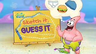 PATRICK AYO TEBAK GAMBARNYA! SPONGEBOB SQUAREPANTSSKETCH IT, GUESS IT