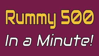 Rummy 500 in a Minute... or Three | a quick look at the game | Skip Solo screenshot 3