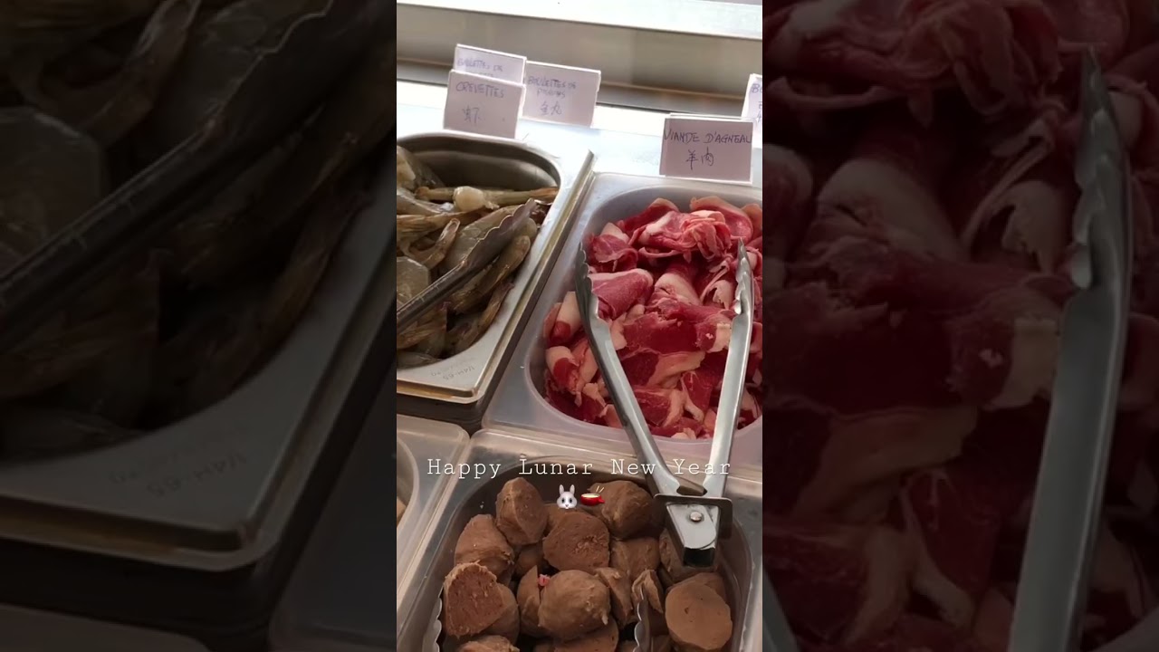 Happy Lunar New Year in a Chinese restaurant with my family | silent vlog in Lyon, France