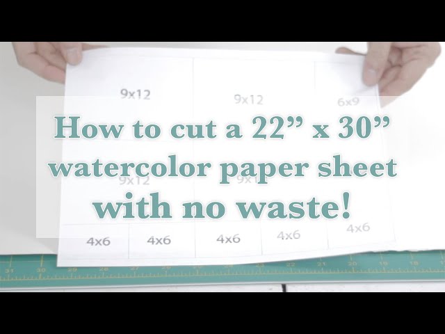 DIY Cotton WATERCOLOR PAPER at Home (with cotton balls) 