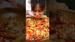 ASMR Chinese Spicy Food Challenge - تحدي الطعام الحار الصيني