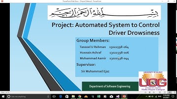 Automated system to detect driver drowsiness