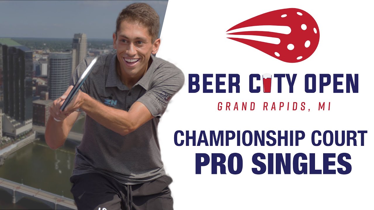 2023 Beer City Open Championship Court Pro Men's & Women's Singles