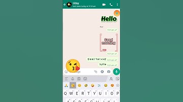 Best Keyboard App You Must Try ⚡ Bobble indic Keyboard | How to Use | WhatsApp chat #shorts