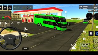 😨 Indonesian Bus Simulator 🚌 Bus Games 👍 #bussimulatorindonesia 😱Euro Coach Bus Simulator screenshot 2
