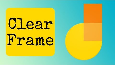 working with clear frame in google jamboard
