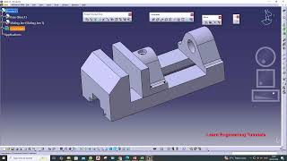 CATIA Assembly Design II Coincidence Constraint.....#catiav5 #assembly