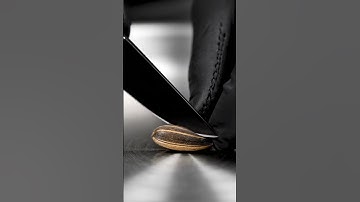 Cutting a sunflower dust seed with surreal precision #ai #asmr #abstract