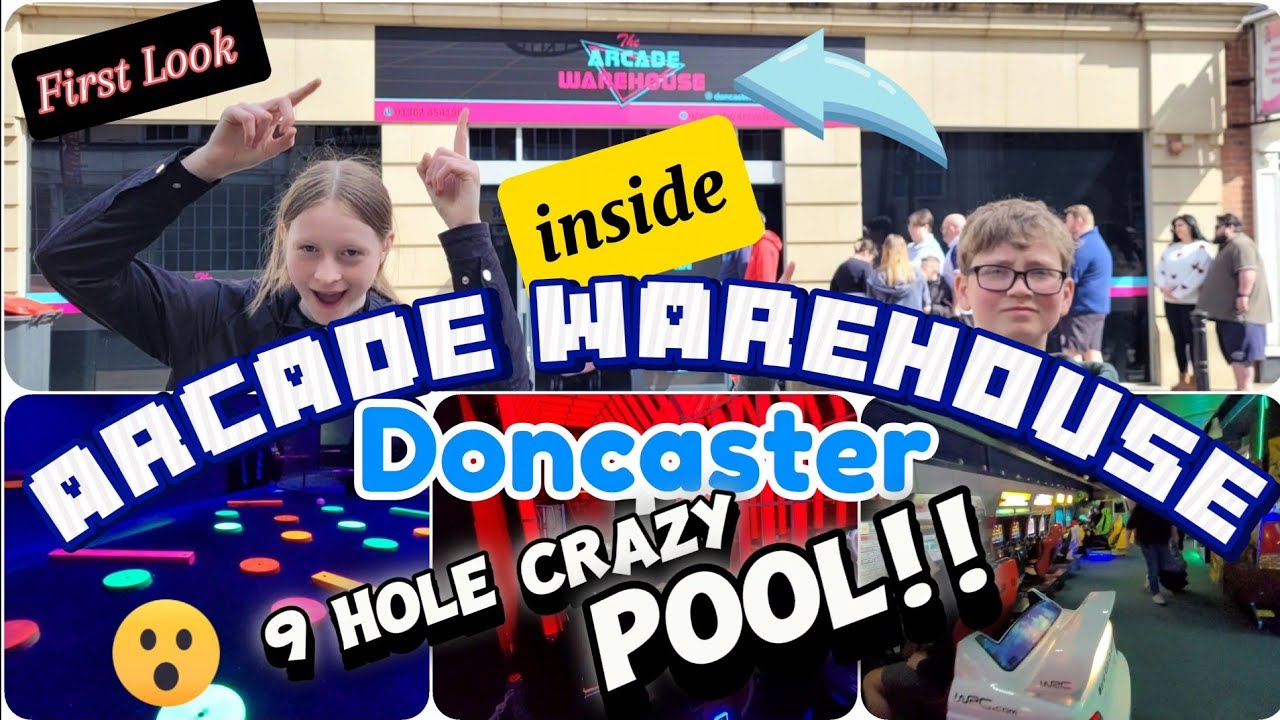 Arcade Warehouse Doncaster Free Play Arcade CRAZY POOL!!!! 🤪