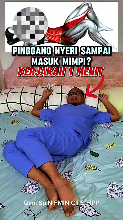 Sakit Pinggang, Nyeri Sampai Masuk Alam Mimpi? Kerjalan Latihan Ini