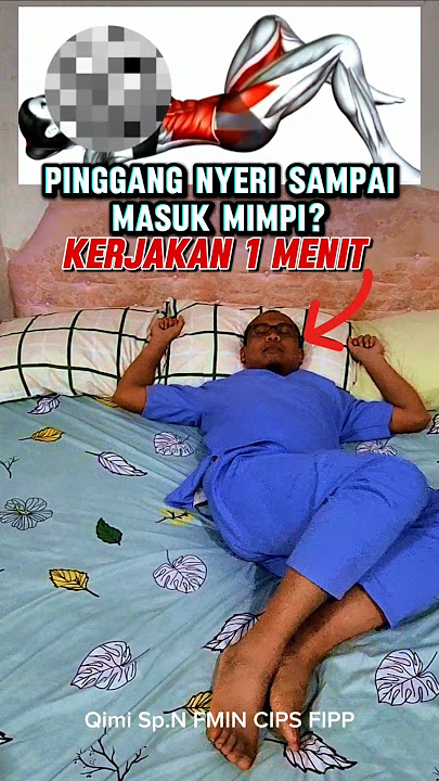 Sakit Pinggang, Nyeri Sampai Masuk Alam Mimpi? Kerjalan Latihan Ini