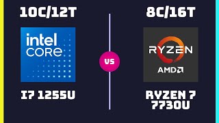 Intel Core I7-1255U Vs Amd Ryzen 7 7730U Cpu Comparison Which One Is Better?
