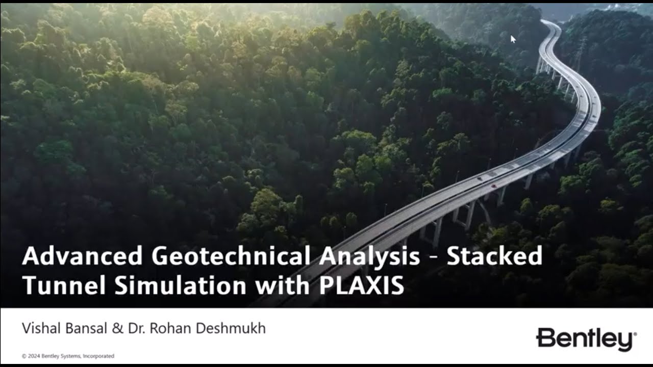 Advanced Geotechnical Analysis: Stacked Tunnel Simulation with PLAXIS