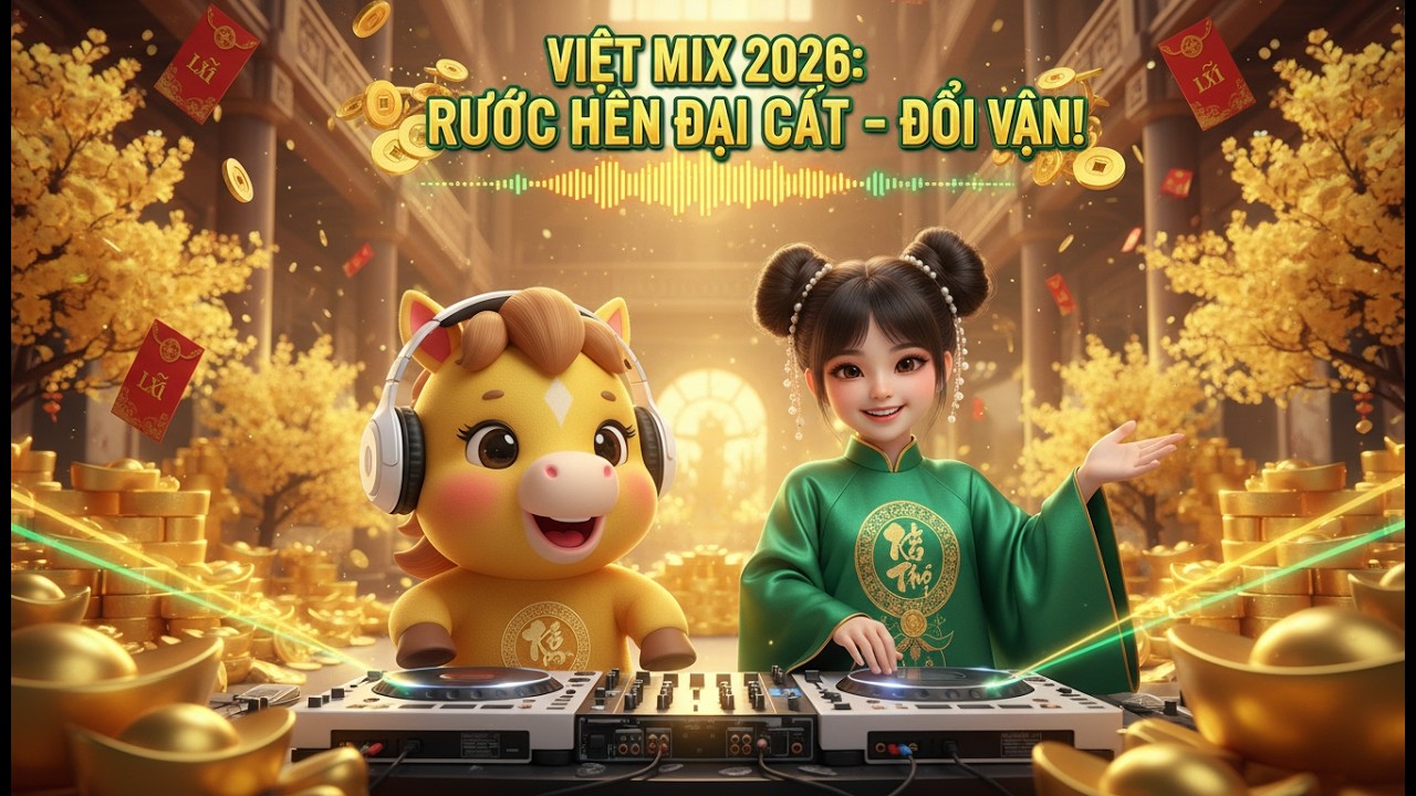 Bính Ngọ Hưng Thịnh: Bản Việt Mix 2026 – Âm Nhạc Rước Hên Vào Nhà, Đổi Vận Đại Cát! 🧧💰🔊